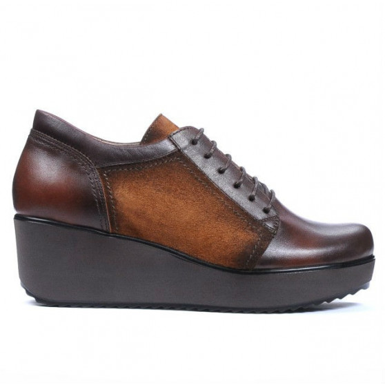 Chaussures casual femme 668 marron combiné Chaussures casual femme 668 marron combiné