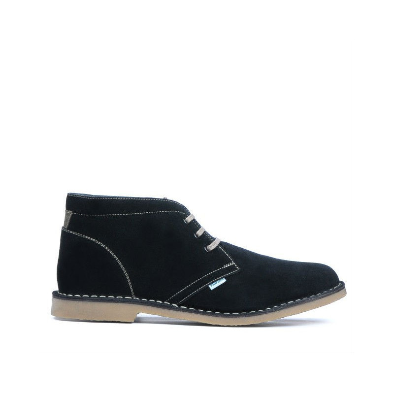 Bottes hommes 7300 noir velours