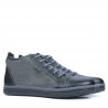 Bottes homme 480 noir+gris