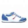Chaussures enfants 136 indigo+blanc