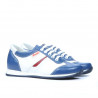 Chaussures enfants 136 indigo+blanc