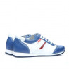 Chaussures enfants 136 indigo+blanc
