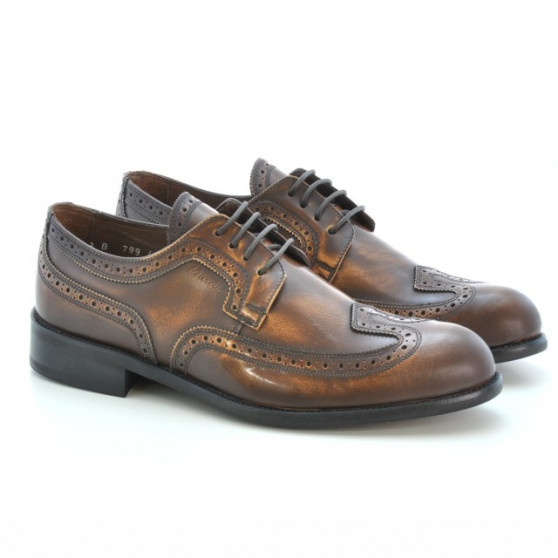 Chaussures élégantes hommes 799 a marron
