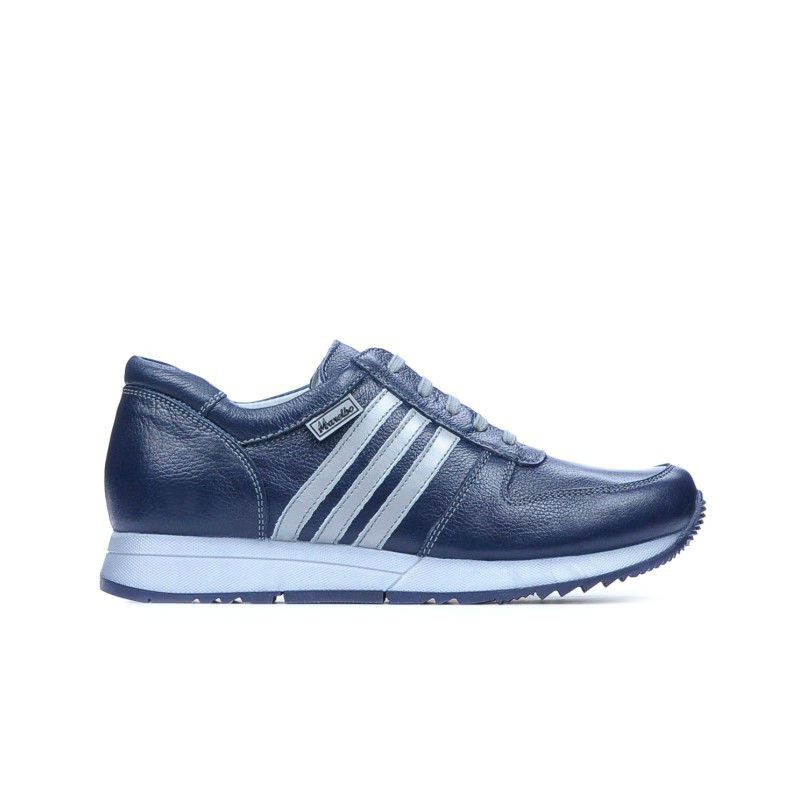 Baskets femme 665 indigo