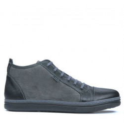 Bottes homme 480 noir+gris