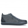 Bottes homme 480 noir+gris