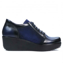 Chaussures casual femme 668 indigo combiné