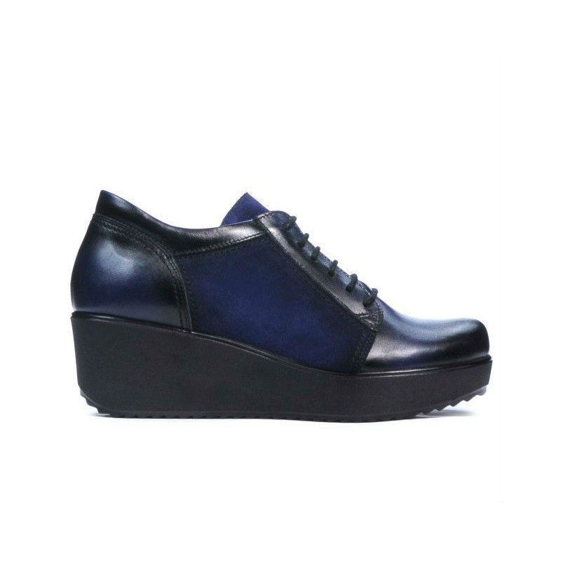 Chaussures casual femme 668 indigo combiné