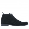 Bottes hommes 412 noir velours