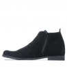 Bottes hommes 412 noir velours