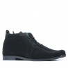 Bottes hommes 412 noir velours