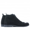 Bottes hommes 412 noir velours