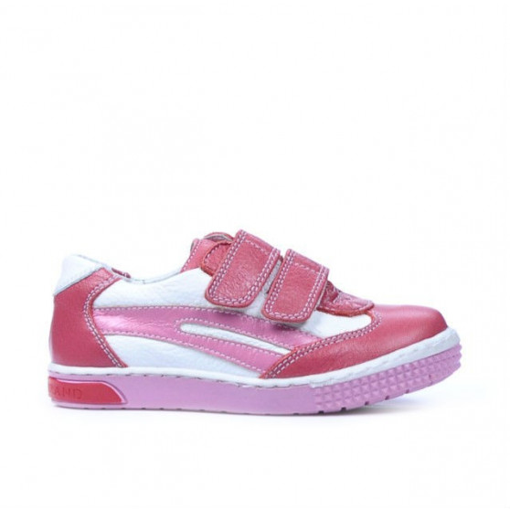 Chaussures enfants petits 16c rose+blanc Chaussures enfants petits 16c rose+blanc