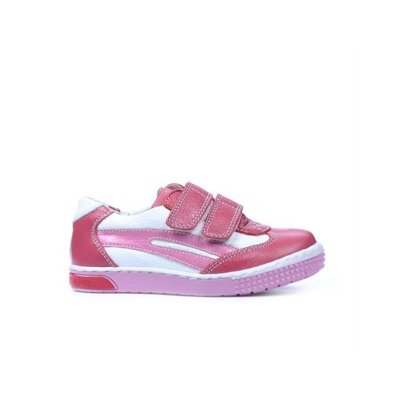 Chaussures enfants petits 16c rose+blanc