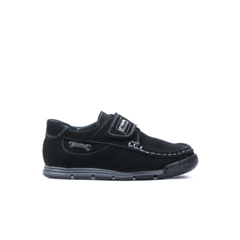Chaussures enfants petits 01c noir velours