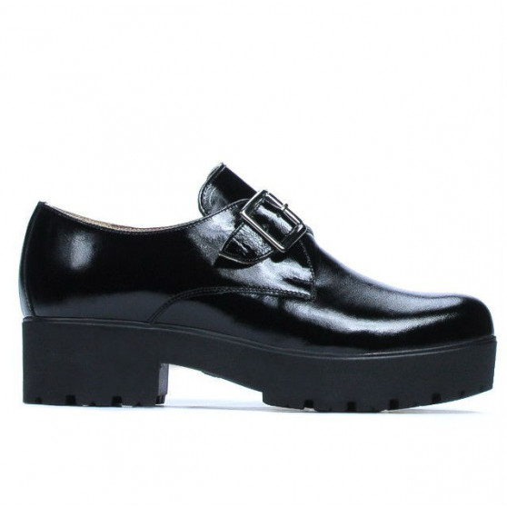 Chaussures décontractées femme 670 vernis noir Chaussures décontractées femme 670 vernis noir