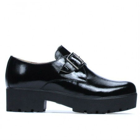 Chaussures décontractées femme 670 vernis noir