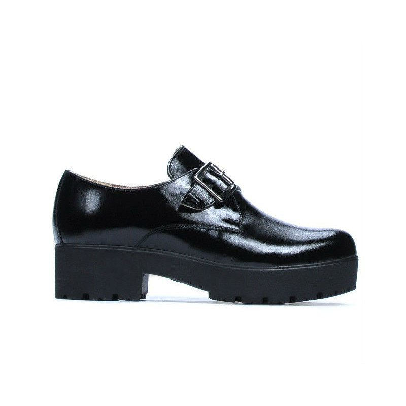 Chaussures décontractées femme 670 vernis noir