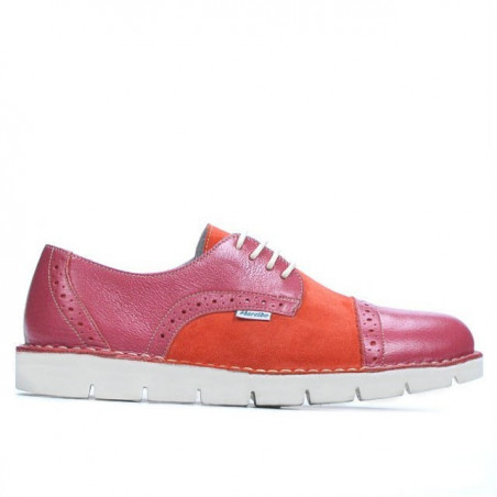 Chaussures décontractées femme 7001 rose combiné