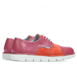 Chaussures décontractées femme 7001 rose combiné