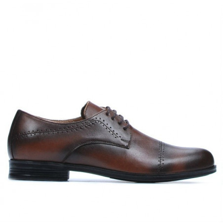 Chaussures élégantes adolescents 396 a marron