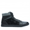 Bottes homme 467 noir+gris