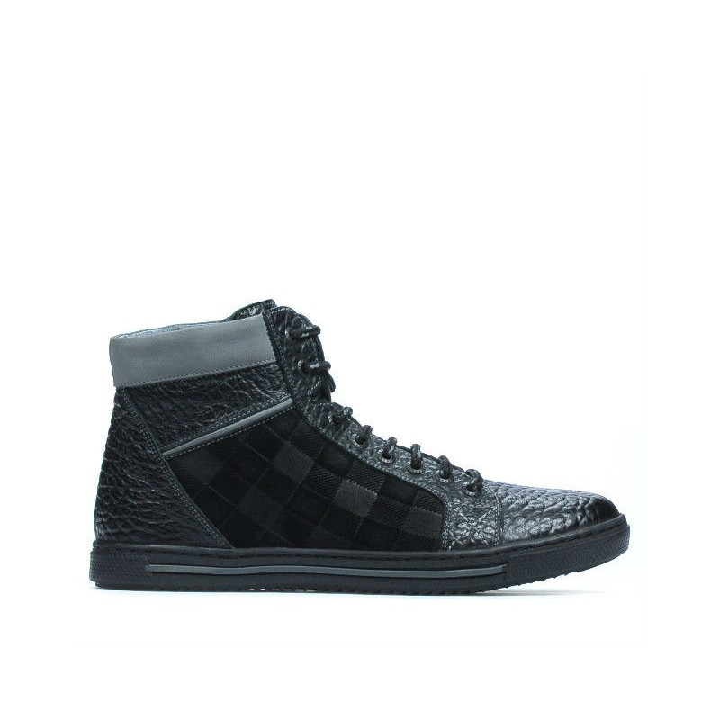 Bottes homme 467 noir+gris
