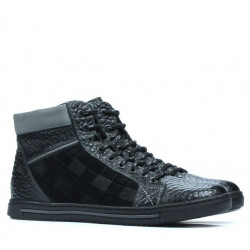 Bottes homme 467 noir+gris