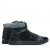 Bottes homme 467 noir+gris