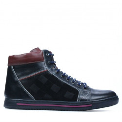 Bottes pour hommes 467 indigo+bordo