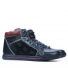 Bottes pour hommes 467 indigo+bordo