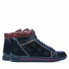 Bottes pour hommes 467 indigo+bordo