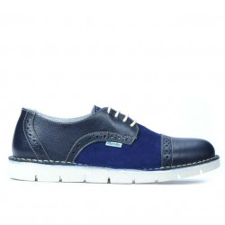 Chaussures casual femme 7001 indigo combiné