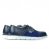 Chaussures casual femme 7001 indigo combiné