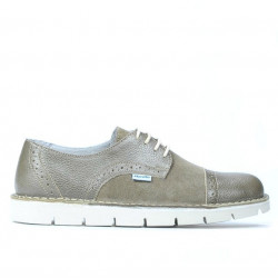 Chaussures décontractées femme 7001 sable combiné
