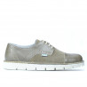 Chaussures décontractées femme 7001 sable combiné
