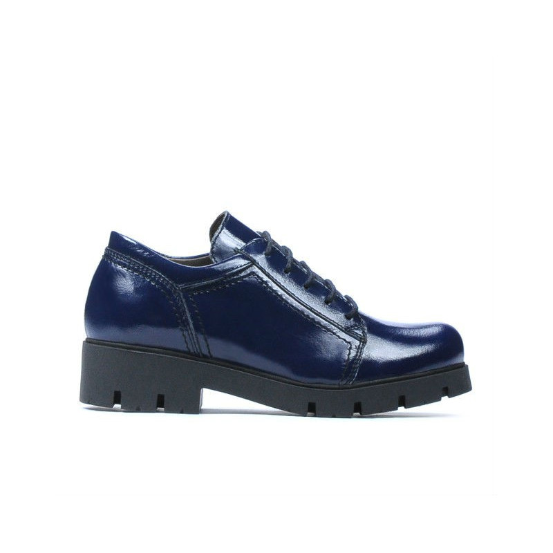 Chaussures enfants 158 vernis indigo
