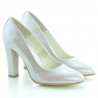Chaussures élégantes femme 1214 vernis beige nacré