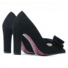 Chaussures élégantes femme 1252 noir antilope