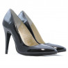Chaussures élégantes femme 1241 vernis pétrole nacré