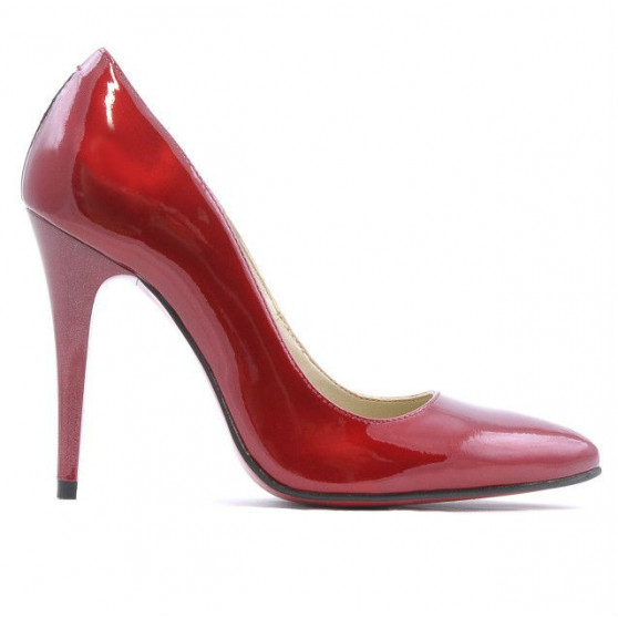 Chaussures élégantes femme 1241 vernis bordeaux Chaussures élégantes femme 1241 vernis bordeaux