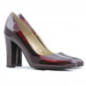 Chaussures élégantes femme 1214 vernis bordeaux01