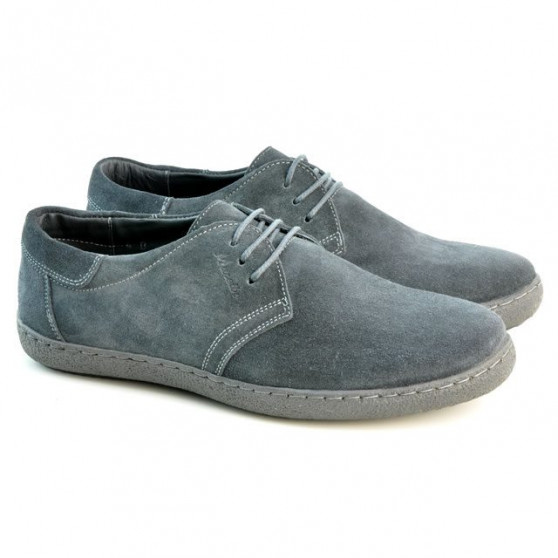 Chaussures casual homme 774 anthracite velours