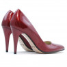 Chaussures élégantes femme 1246 vernis bordeaux