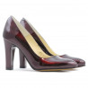 Chaussures élégantes femme 1243 vernis bordeaux01