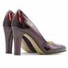 Chaussures élégantes femme 1243 vernis bordeaux01