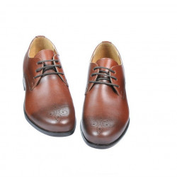 Chaussures élégantes adolescents 398 a marron
