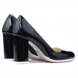 Chaussures élégantes/casual femme 1254 vernis noir