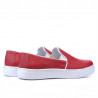 Baskets femme 658 rouge p
