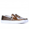 Baskets femme 658 vernis cuivré biz